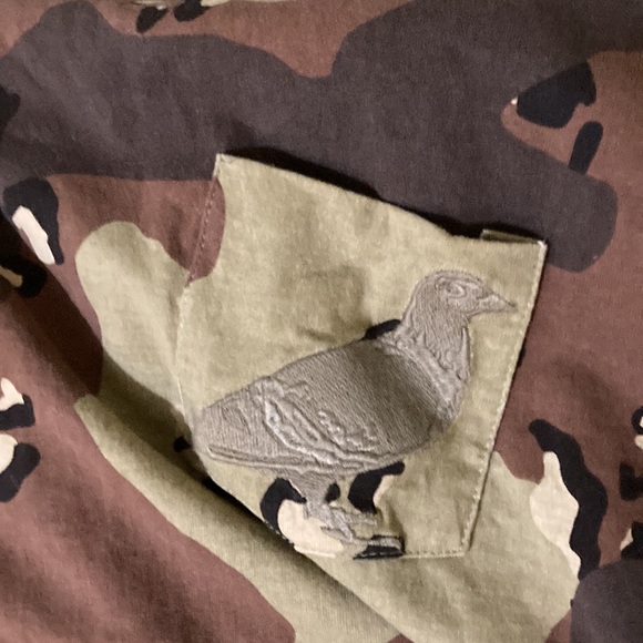 Mens staple long sleeve tee. Dope desert camp print 3xl - Picture 4 of 4